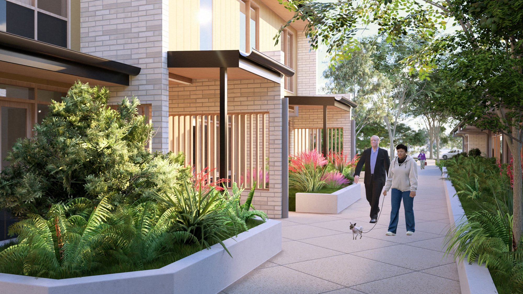 Render_Resi Entrances 2