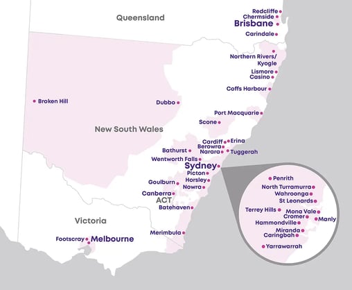 HammondCare provides home care services in NSW, ACT, Victoria and Queensland.
