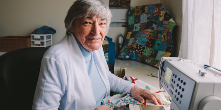 Fay-Greig-Our-Stories-sewing-machine-aged-care-home-care-HammondCare