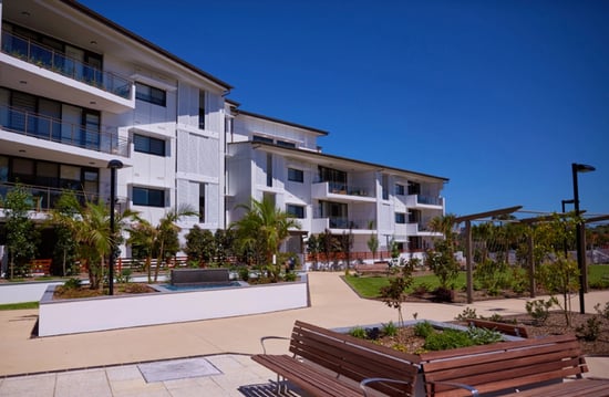 Stylish independent living apartments at HammondGrove in Miranda, Sydney.