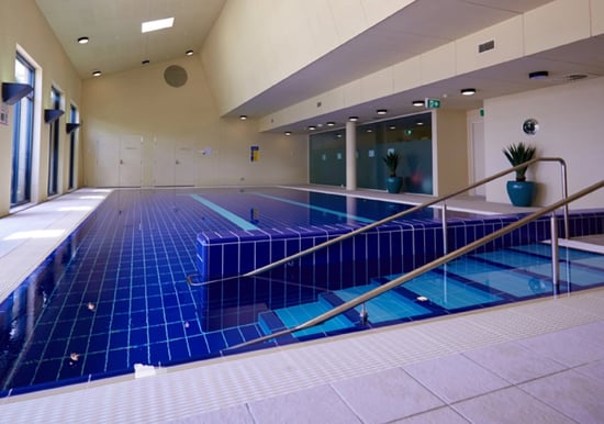 An indoor exercise facility at HammondGrove independent living village in Hammondville in Sydney's South.