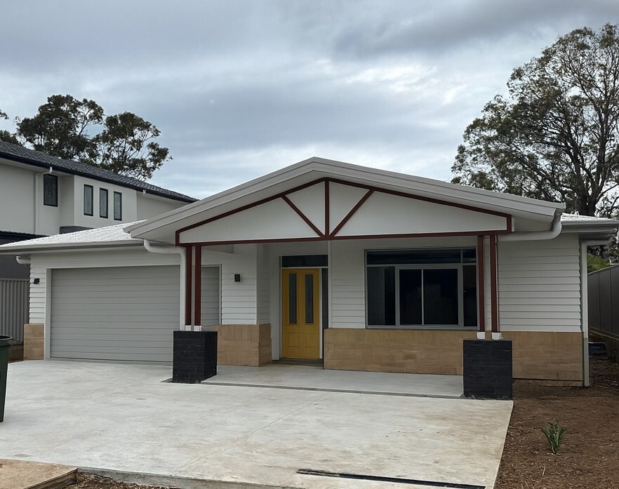 Gymea Bay Respite cottage under construction