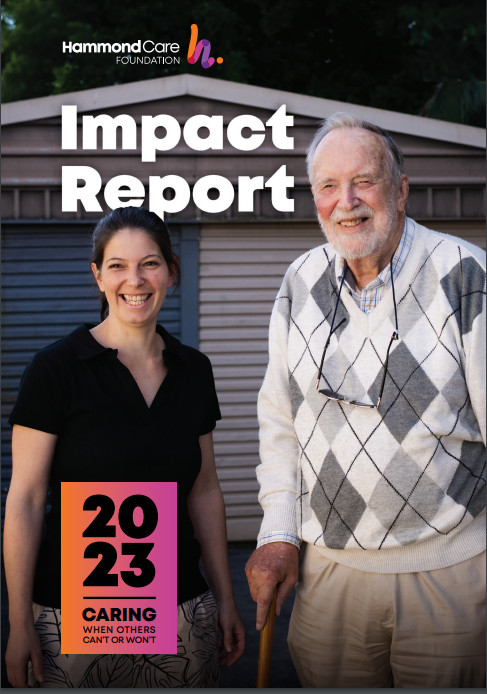 impact report cover hammondcare foundation fy23
