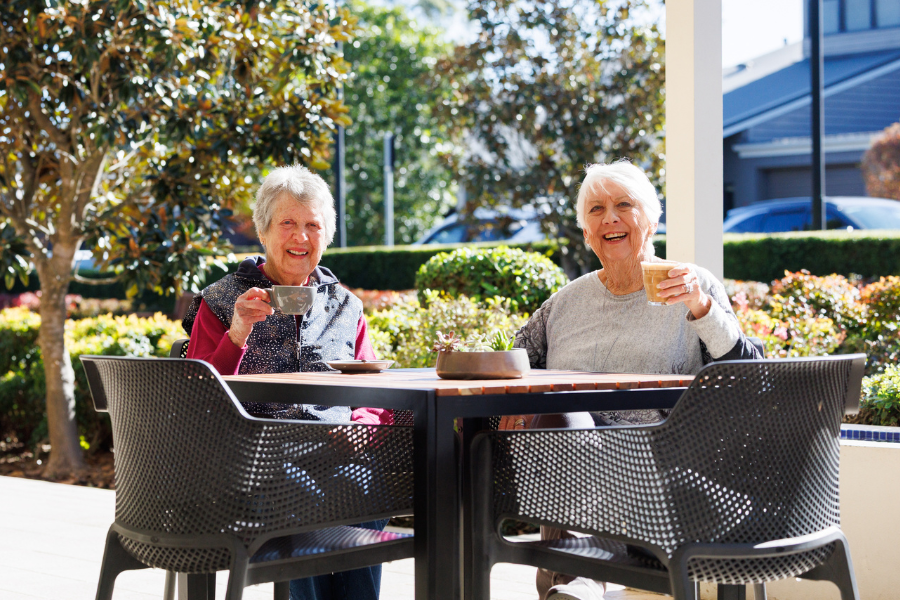 An indoor exercise facility at HammondGrove independent living village in Hammondville in Sydney's South.